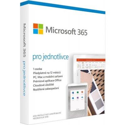 Microsoft 365 pro jednotlivce 1 rok